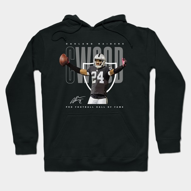 Charles Woodson Hoodie by Juantamad